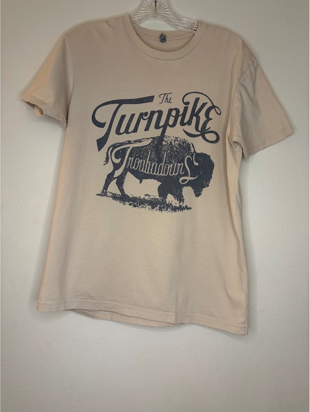 The Turnpike Troubadours Graphic T-Shirt Beige Size Large